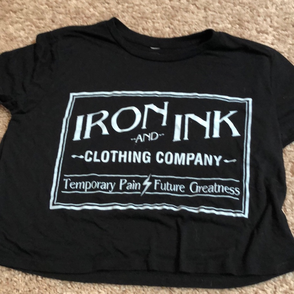 Iron and Ink cropped tee.